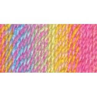 Lion Brand Tweed Stripes Yarn Fruity   Home   Crafts & Hobbies