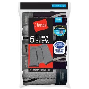 Hanes Boys Ringer Style Boxer Brief   5 Pack   Kids   Kids Clothing
