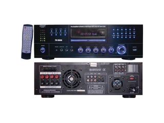 New Pyle Pd3000a 3000W Professional Amplifier W/ Built In Cd/Dvd/ Usb