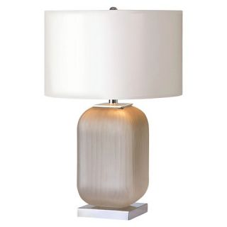 Uttermost Forino Glass Table Lamp   Grey