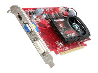 PowerColor Radeon HD 5550 DirectX 11 AX5550 1GBK3 H 1GB 128 Bit DDR3 PCI Express 2.1 x16 HDCP Ready Video Card