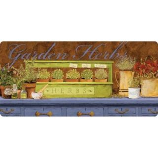 Indoor Garden Herb Kitchen Mat (20x42)