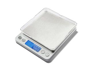 Etekcity 0.01oz/0.1g 2000g Table Top Digital Pocket Kitchen Food & Jewelry Weight Compact Scale,2 AAA Batteries included