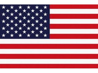 Oversized Stars and Stripes Poster Print by Wyndham Boulter (71 x 46)