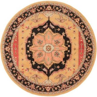 Artistic Weavers Middleton Mia Burgundy 6 ft. x 6 ft. Round Indoor Area Rug AWHR2054 6RD