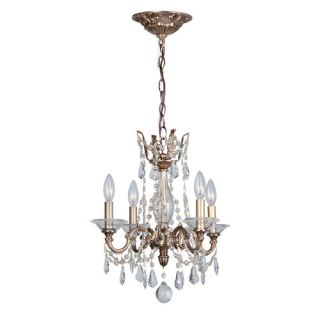 Delancey 4 Light Mini Chandelier by Crystorama