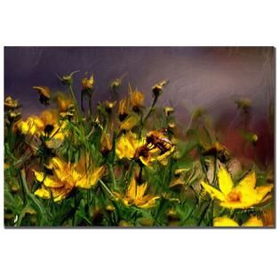 Trademark Fine Art Lois Bryan The Buzzing of the Bees Canvas Art