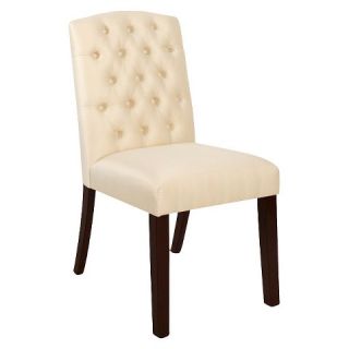 Tufted Shantung Dining Chair