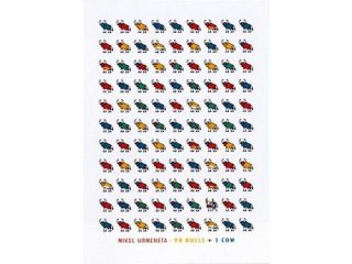 98 Bulls & 1 Cow Poster Print by Mikel Urmeneta (20 x 28)