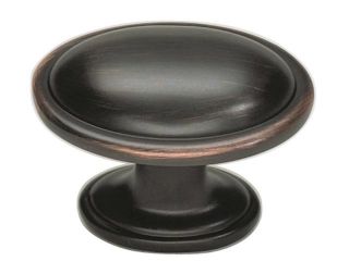 Atlas 316 VB 1.33" Austen Oval Knob   Austen Coll., Venetian Bronze