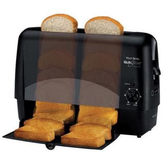 West Bend Quik Serve Toaster, Black