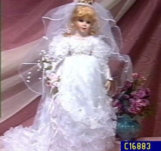 Kathy 24 Porcelain Bride Doll by Kingstate —