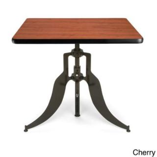 OFM Endure Series Square Adjustable Height Table Cherry