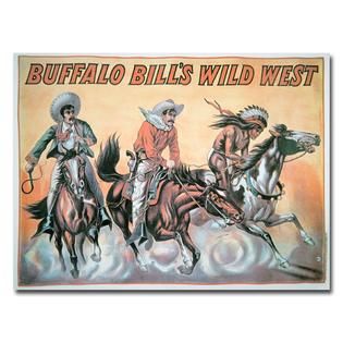 Trademark Fine Art  35x47 inches Buffalo Bills Wild West Show, 1898