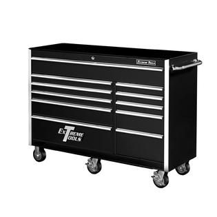 Extreme Tools  56 11 Drawer Standard Roller Cabinet in Black