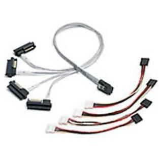Adaptec Serial Attached SCSI (Controller based) Fan out Cable