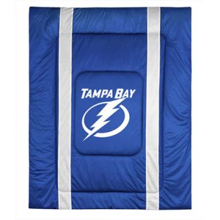 Sports Coverage NHL Tampa Bay Lightning Sidelines Comforter