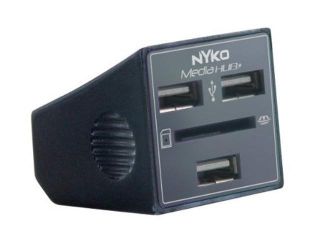 NYKO Media Hub+ 3 USB Hub and Card Reader for PS3