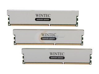 Open Box Wintec Server Series 48GB (3 x 16GB) 240 Pin DDR3 SDRAM ECC Registered DDR3 1333 (PC3 10600) Server Memory Model 3RSH13339R5H 48GT