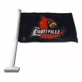 NCAA Louisville Cardinals Car Flag