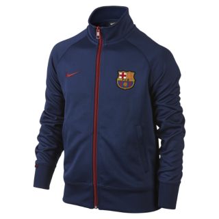 FC Barcelona Core Trainer Kids Soccer Jacket