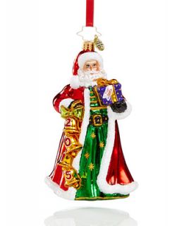 Christopher Radko Exclusive 2015 Santa Bell Ornament   Holiday