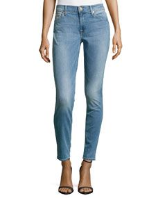 7 For All Mankind Gwenevere Skinny Jeans, Dalhia Authentic Light