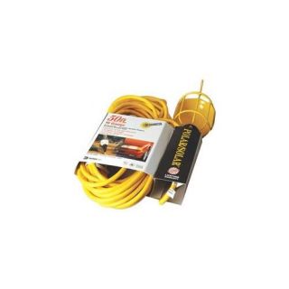 Coleman Cable 172 05858 50' 16 3 Sjeo Yellow Trouble Light Grounded Me