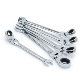 Husky SAE Flex Ratcheting Combination Wrench Set (5 Piece) HFRW5PCSAE