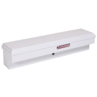 WEATHER GUARD 60.375 in x 13.625 in x 12.875 in White Steel Universal Truck Tool Box