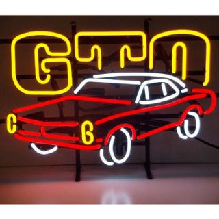 Cars and Motorcycles Dream Garage Gto Neon Sign by Neonetics