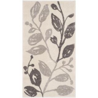 Safavieh Porcello Ivory/Grey 2 ft. x 3 ft. 7 in. Area Rug PRL4824G 2