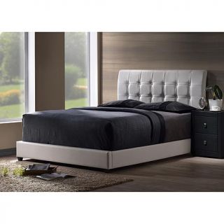 Hillsdale Furniture Lusso Bed with Rails   King White   7514909