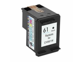 TMP HP CH561WN (HP 61) Black Replacement Ink Cartridge   190 Page Yield