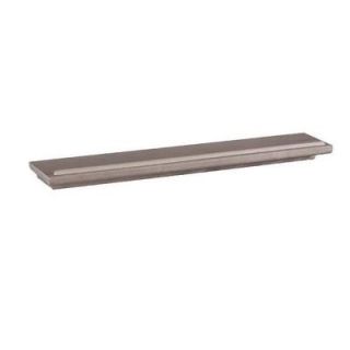 Home Decorators Collection 24 in. W x 4.5 in. D x 1.5 in. H Floating Grey Display Ledge Shelf 2455210270