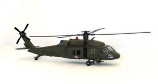 Diecast Apache and Blackhawk Helicopters (Set of 2)  