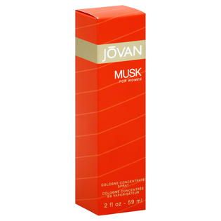 Jovan  Musk Cologne Concentrate Spray, for Women, 2 fl oz (59 ml)