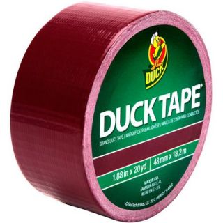 Duck Brand Duct Tape, 1.88" x 20 yard, Maroon