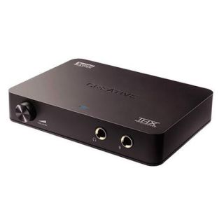 Creative X Fi HD 70SB124000001 External Sound Box   24 bit DAC Data Width   External   USB   1 x Number of Headphone Por