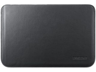 SAMSUNG Black Leather Pouch for Galaxy Tab 10.1 Model EFC 1B1LBECXAR