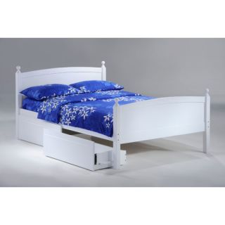Night & Day Furniture Zest Panel Bed in Cherry