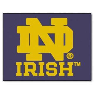 FANMATS Notre Dame University 2 ft. 10 in. x 3 ft. 9 in. All Star Rug 4416