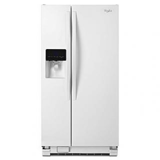 Whirlpool WRS342FIAW 21.3 cu. ft.  Side by Side Refrigerator   White