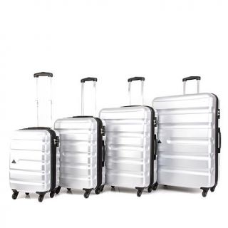 Triforce Luggage Midtown Collection 4 piece Polycarbonate Spinner Luggage Set   8029244