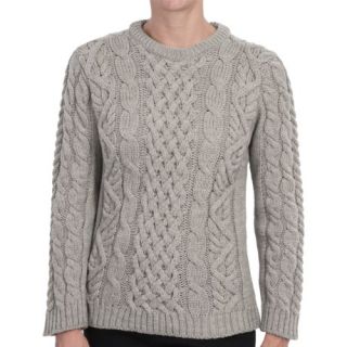 Peregrine by J.G. Glover Aran Cable Knit Sweater (For Women) 65