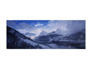 Clouds over mountains, Alps, Glarus, Switzerland Poster Print by Panoramic Images (36 x 12)