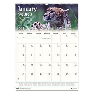 House of Doolittle Monthly Wall Calendar   Office Supplies   Calendars