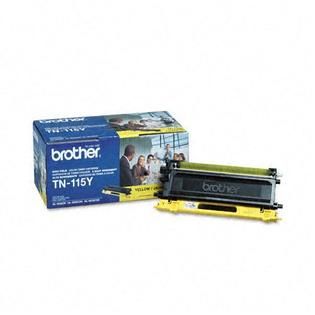 Brother TN115Y Toner Cartridge,Yellow   TVs & Electronics   Computers