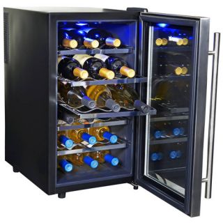 NewAir 18 Bottle Single Zone Thermoelectric Wine Refrigerator