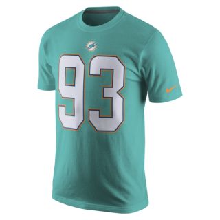 Nike Player Pride Name and Number (NFL Dolphins / Ndamukong Suh ) Men